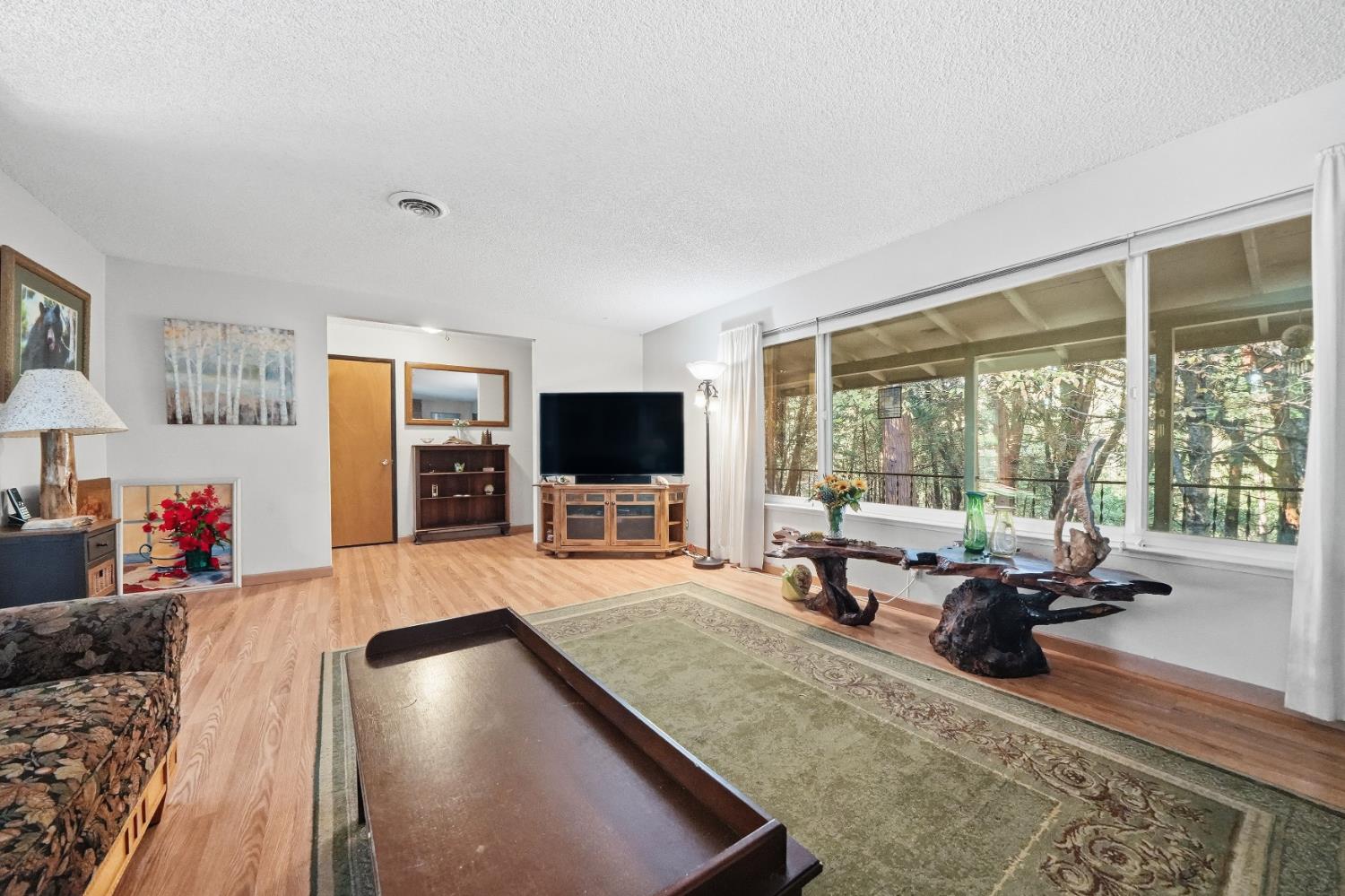23420 Robin Road Pioneer, CA 95666 - Photo 28 of 43 a living room with furniture and a flat screen tv