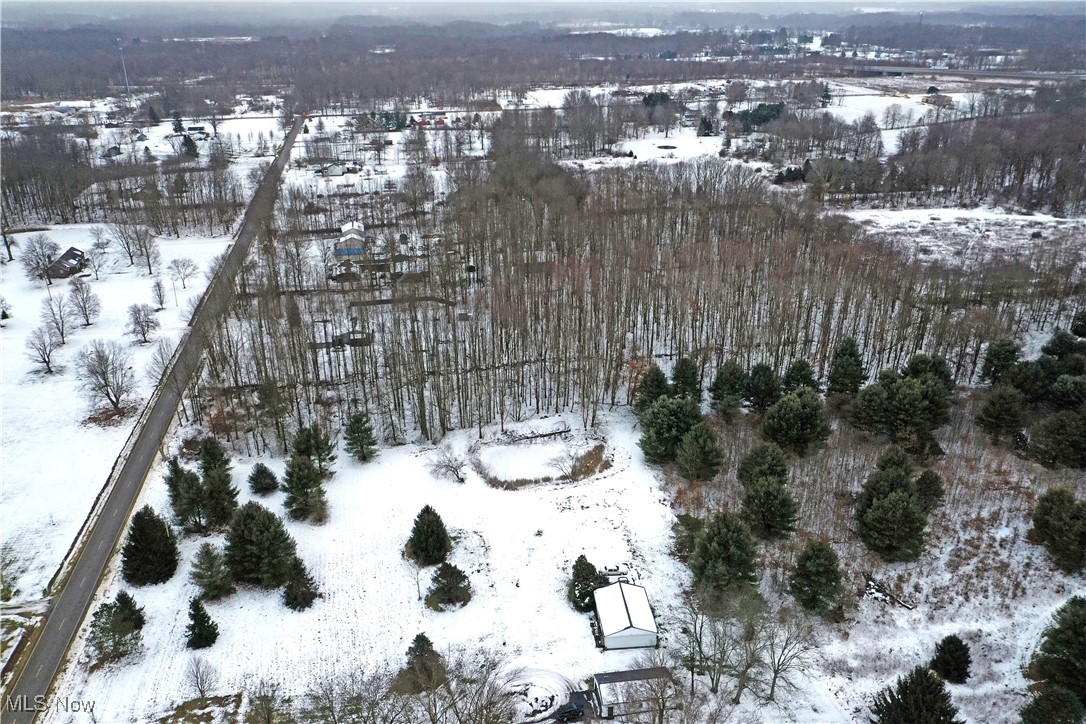 Kale Adams Road Southwest Warren, OH 44481 - Photo 13 of 13 Snowy aerial view