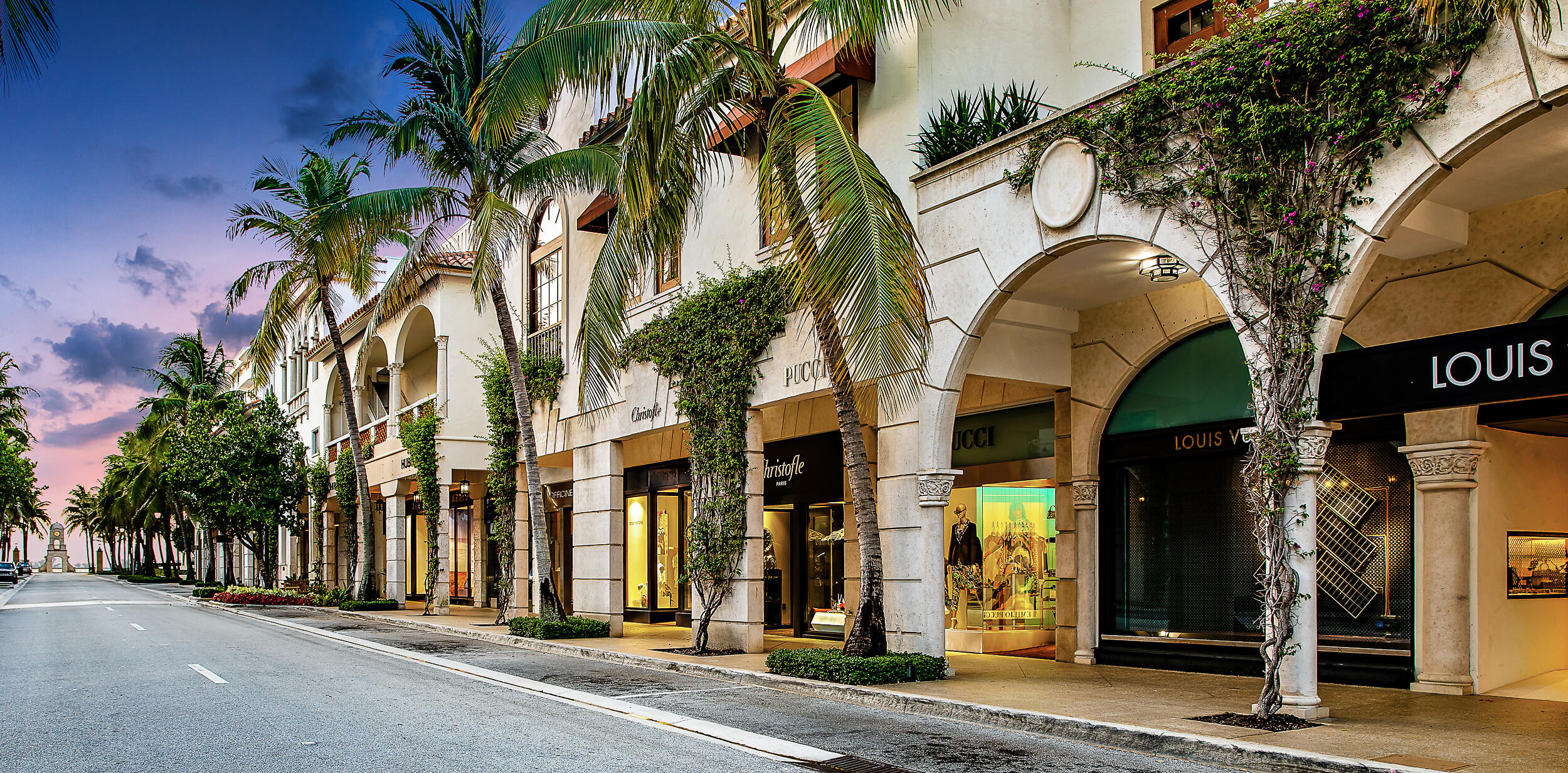314 Chilean Avenue Palm Beach, FL 33480 - Photo 40 of 46 a view of a street with a building in the background