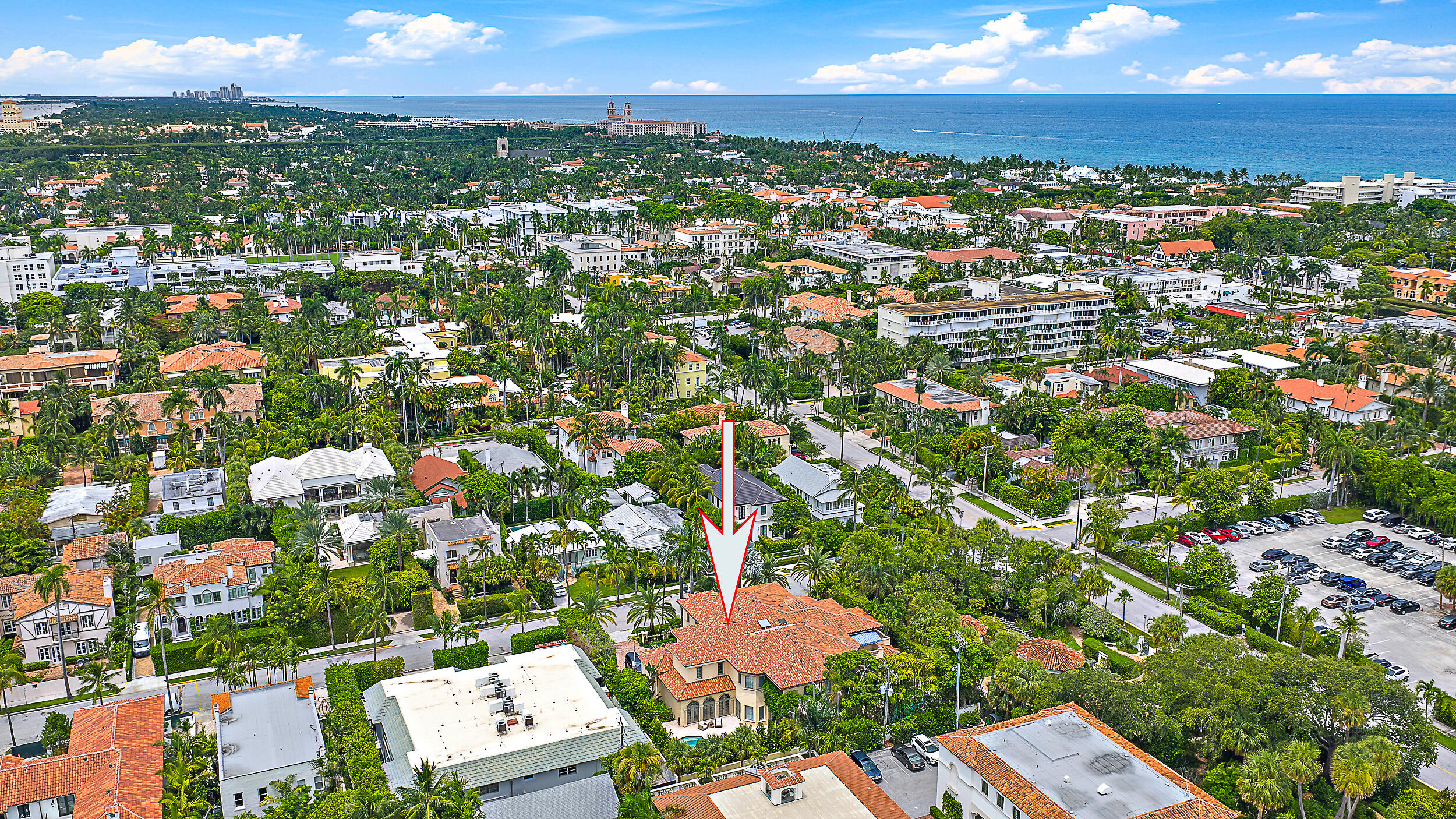 314 Chilean Avenue Palm Beach, FL 33480 - Photo 6 of 46 an aerial view of residential houses with city view
