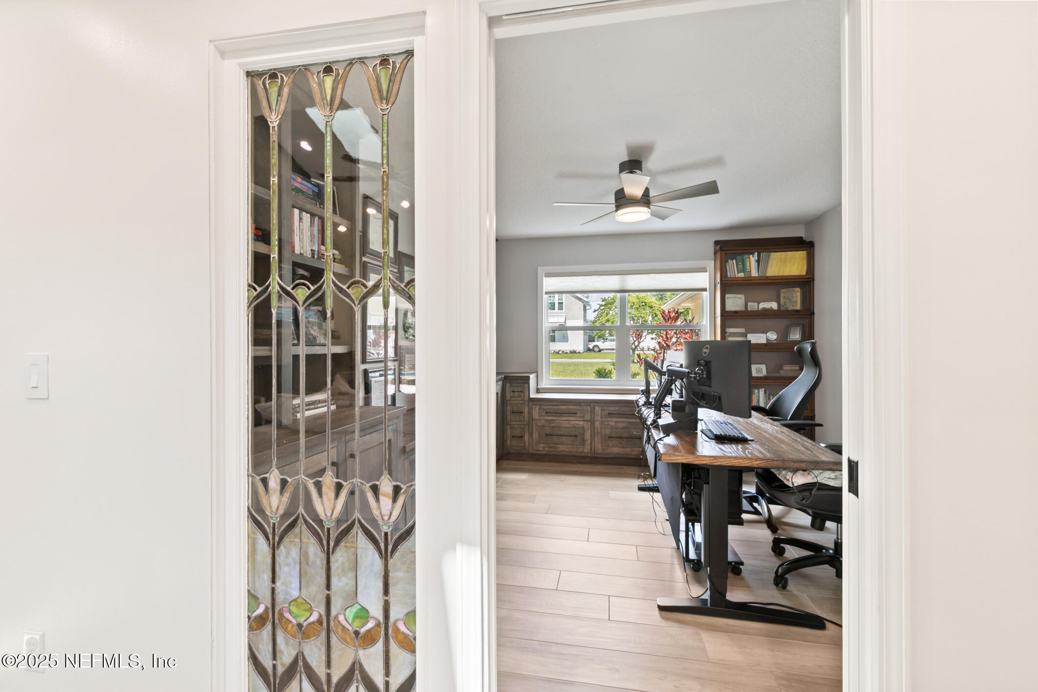 2341 Fiddlers Lane Atlantic Beach, FL 32233 - Photo 27 of 87 a view of a workspace with furniture and a window