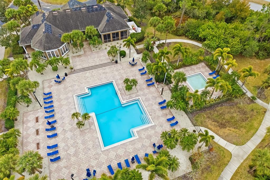 8933 Manor Loop, Unit 205 Lakewood Ranch, FL 34202 - Photo 55 of 76 an aerial view of a house