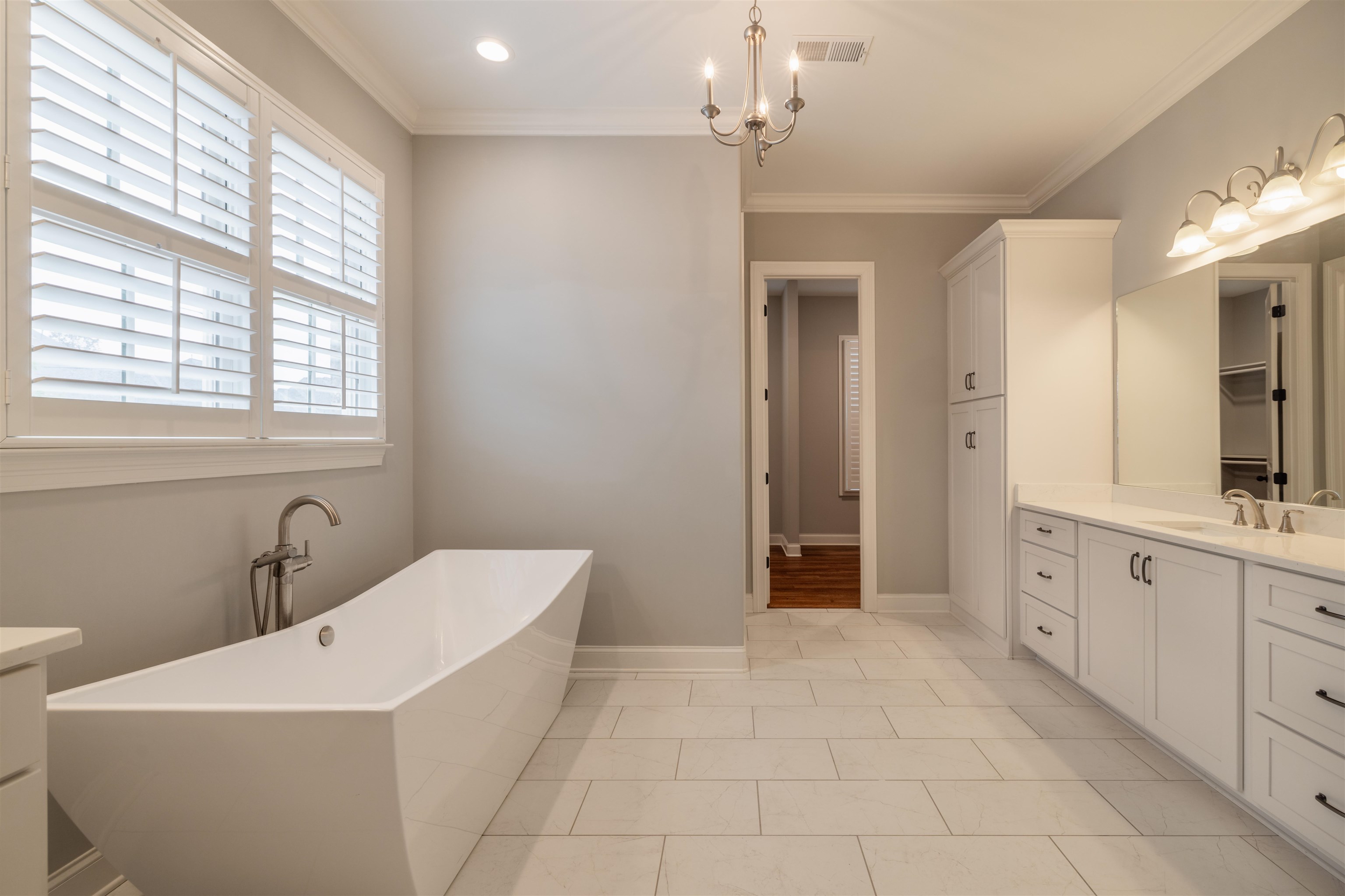 1272 Percheron Pass Collierville, TN 38017 - Photo 12 of 24 a spacious bathroom with a tub sink and mirror