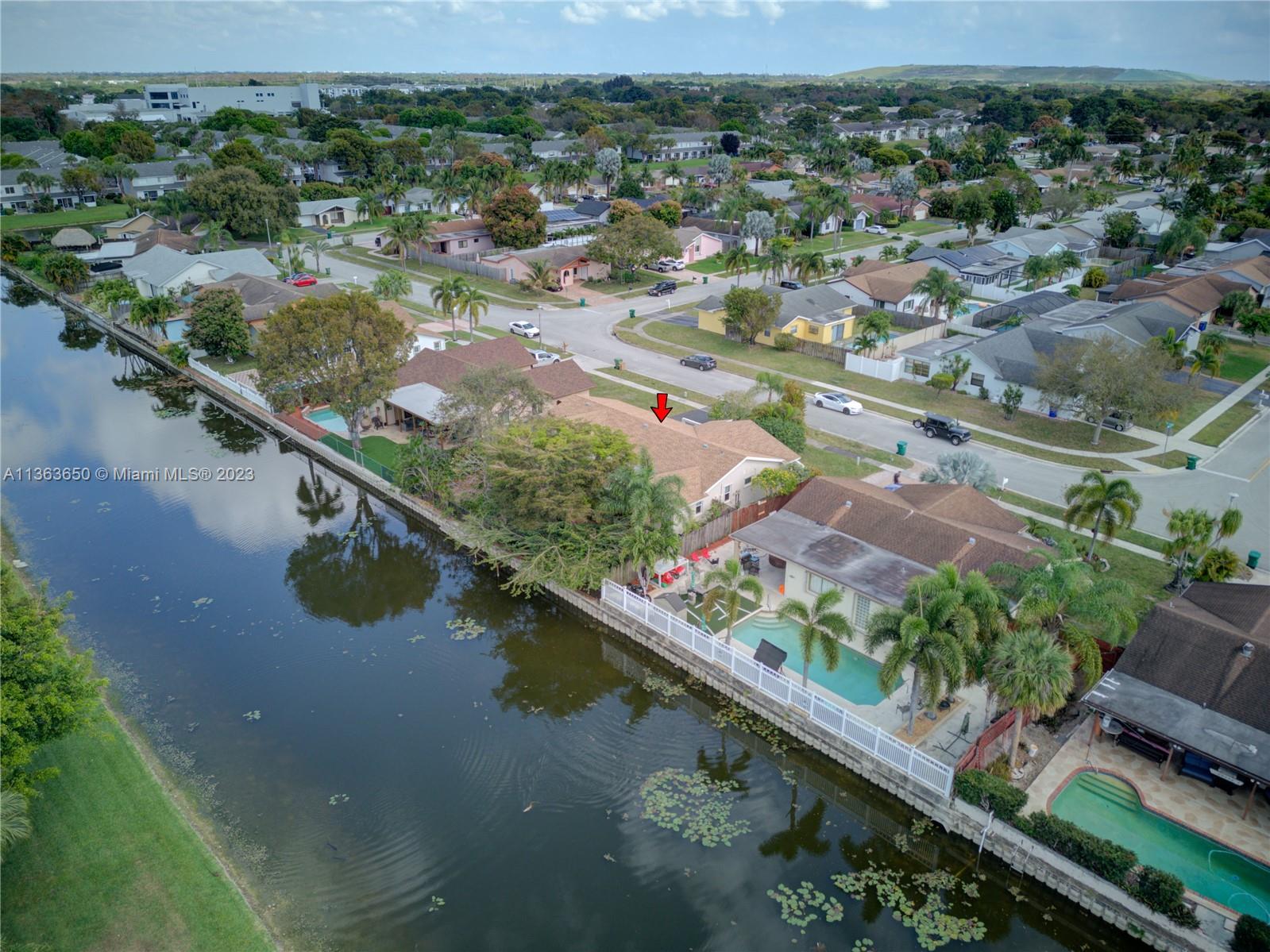 Coral Gate Margate, FL 33063 - Photo 15 of 16 an aerial view of residential houses with outdoor space