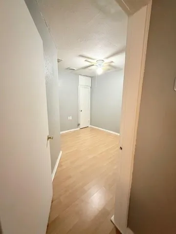 a view of empty room