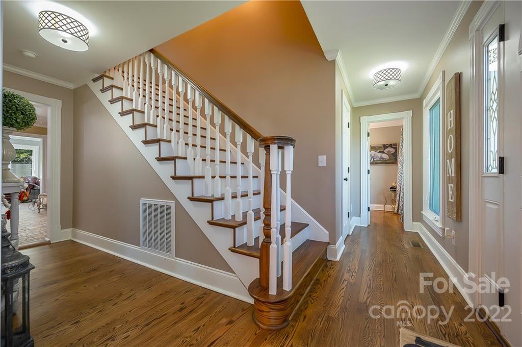 106 Gray Court Rutherfordton, NC 28139 - Photo 13 of 46 a view of entryway and hall with wooden floor