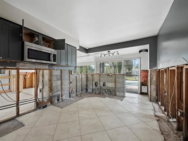 a view of outdoor space with swimming pool