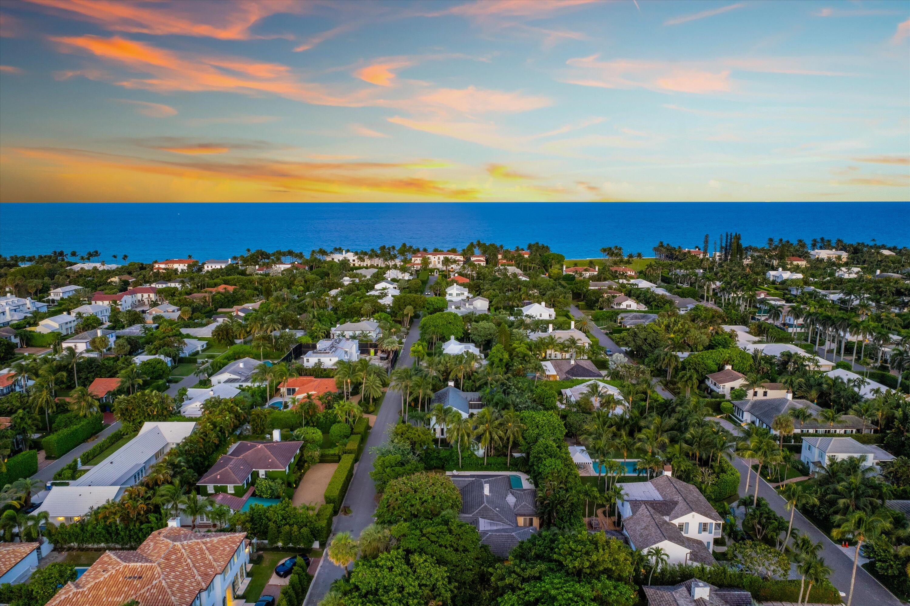 274 Monterey Road Palm Beach, FL 33480 - Photo 50 of 53 Dusk Beach