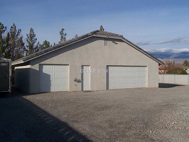 5840 Doubletree Road Pahrump, NV 89061 - Photo 2 of 24 Property Photo. 1008 SF GARAGE TRULY FIT FOR A CAR ENTHUSIAST