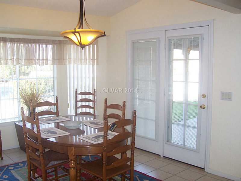 5840 Doubletree Road Pahrump, NV 89061 - Photo 9 of 24 Property Photo. SUNNY DINING NOOK, FRENCH DOORS TO PATIO