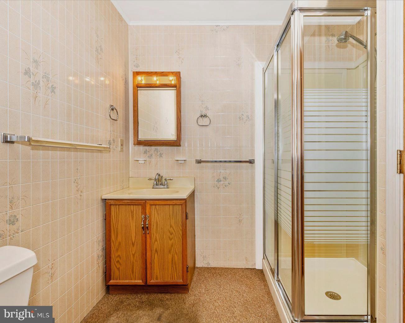 7403 Bear Branch Road Adamstown, MD 21710 - Photo 23 of 43 a bathroom with a sink a toilet and shower