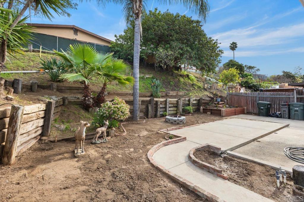921 Lemon Avenue Vista, CA 92084 - Photo 24 of 32 a view of a backyard with sitting area