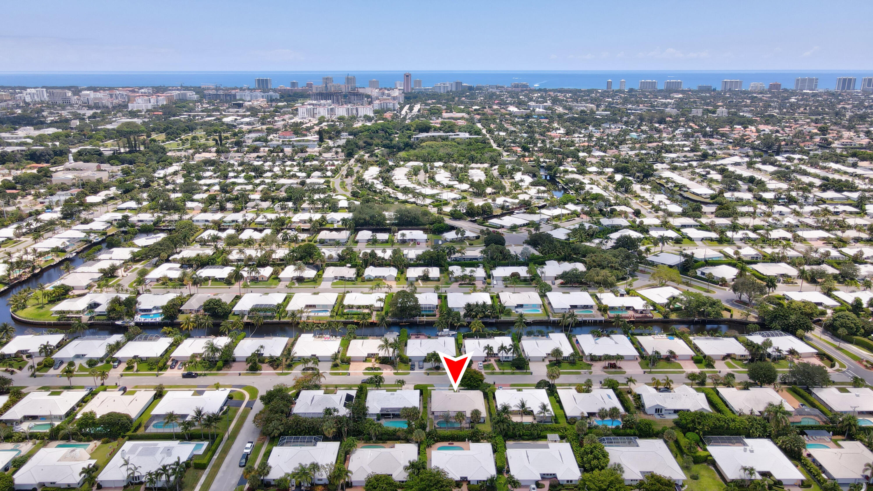 1137 Tamarind Way Boca Raton, FL 33486 - Photo 29 of 29 Aerial
