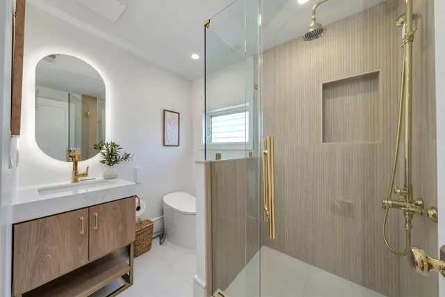 a bedroom with bed and window