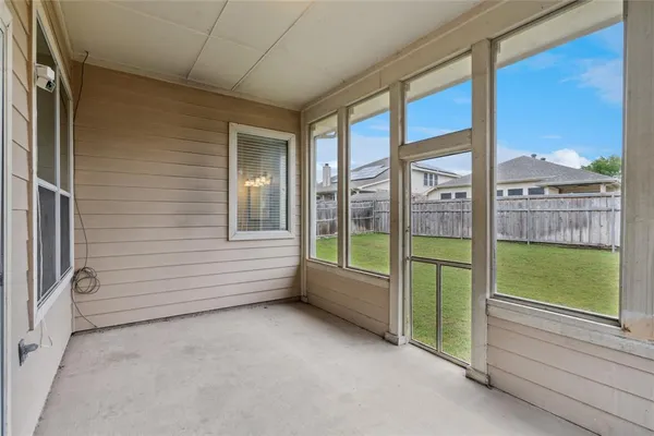 a view of an outdoor space with porch