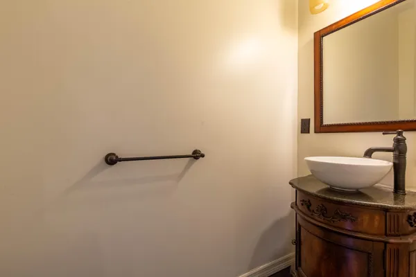 a bathroom with a sink and a toilet