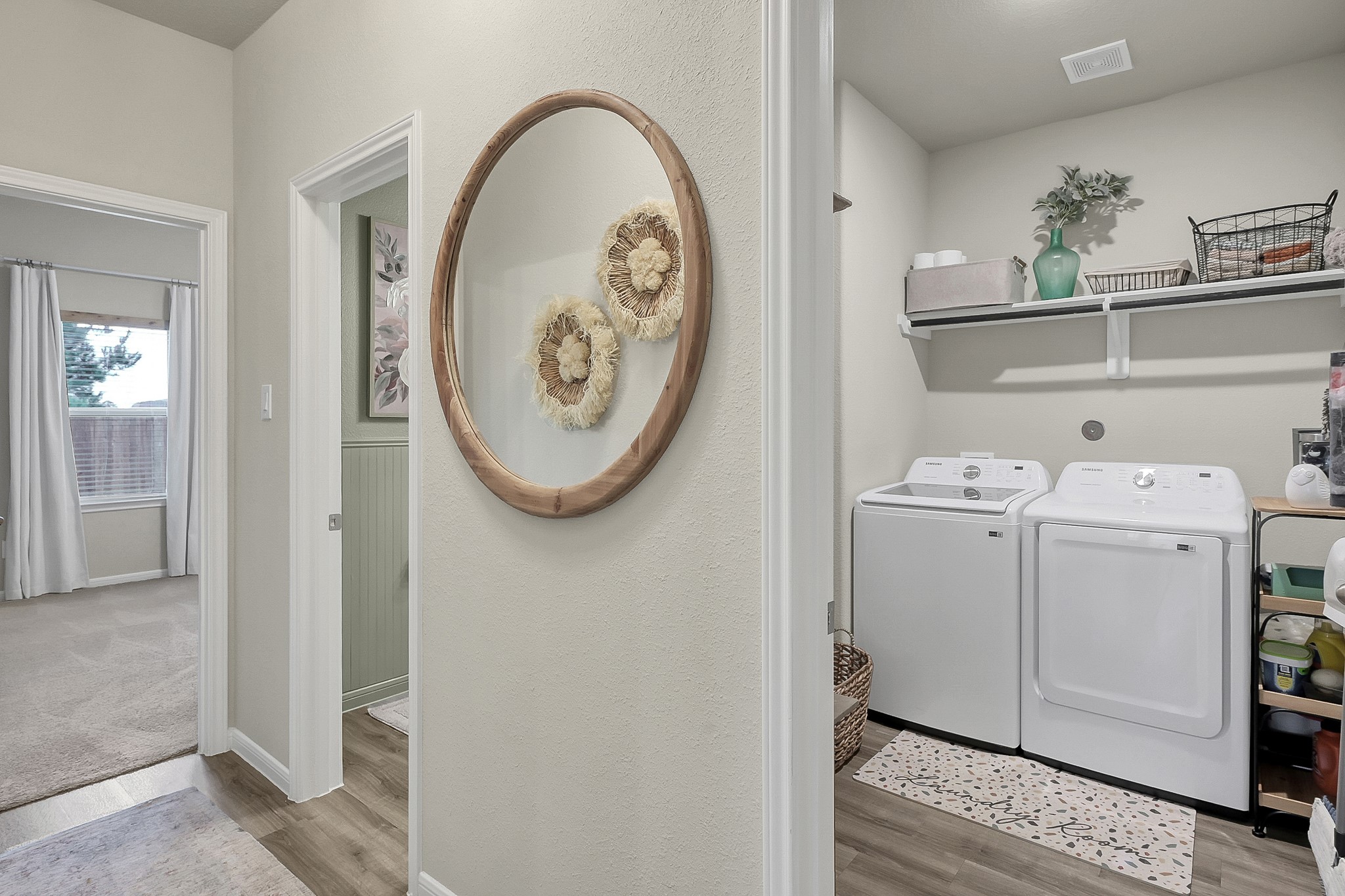 679 Red Elm Lane Conroe, TX 77304 - Photo 20 of 45 a utility room with dryer and washer