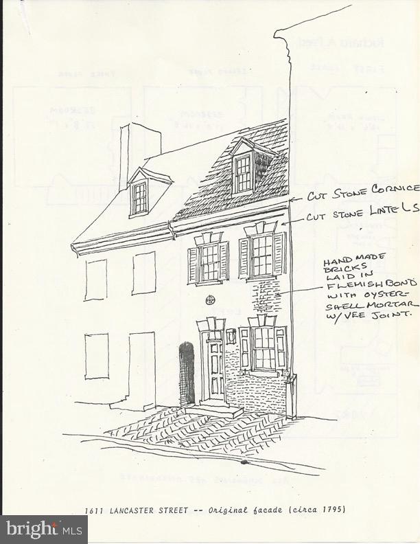 1611 Lancaster Street Baltimore, MD 21231 - Photo 26 of 43 a black and white photo of a living room