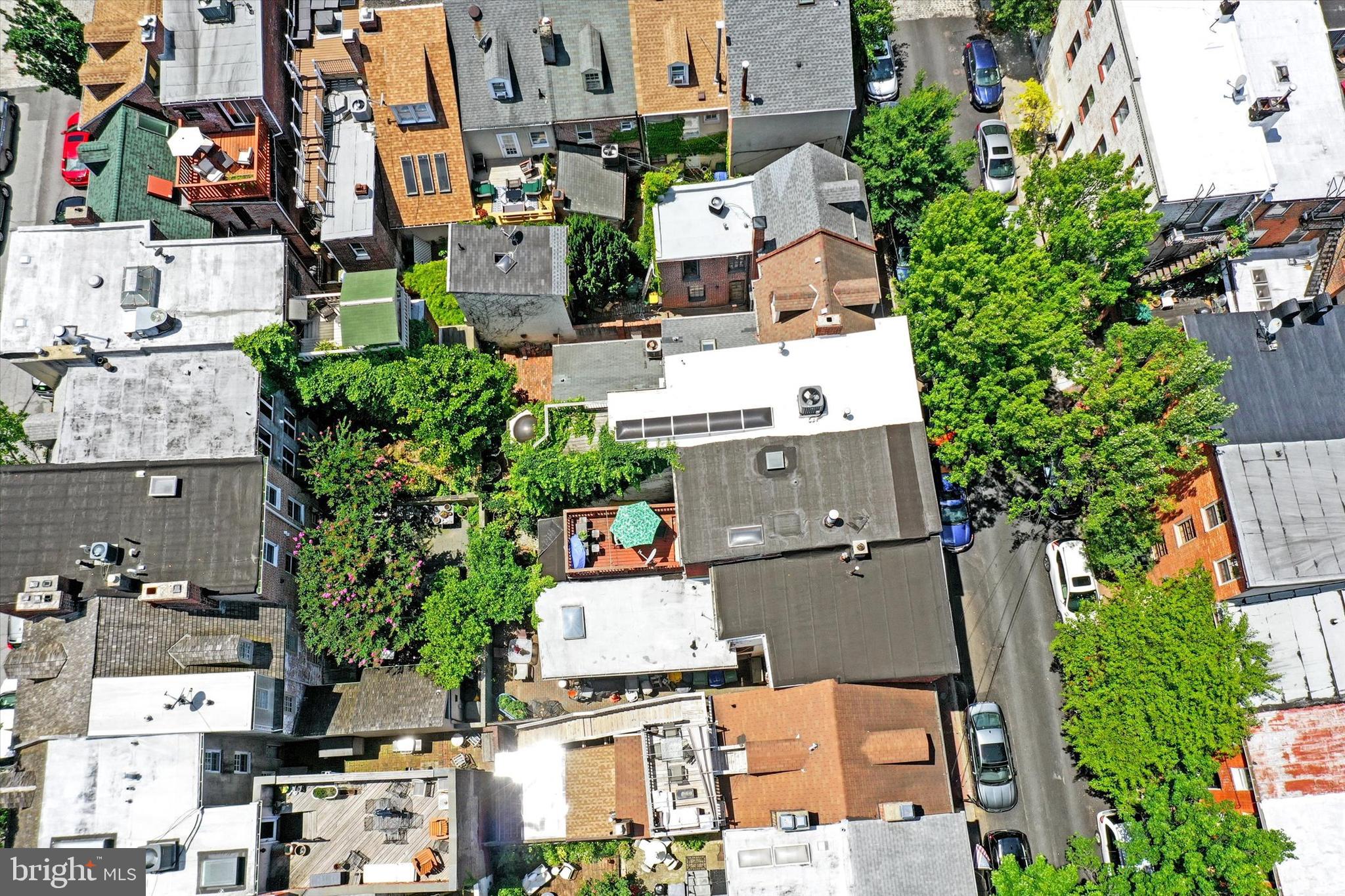 1611 Lancaster Street Baltimore, MD 21231 - Photo 38 of 43 an aerial view of residential houses with outdoor space