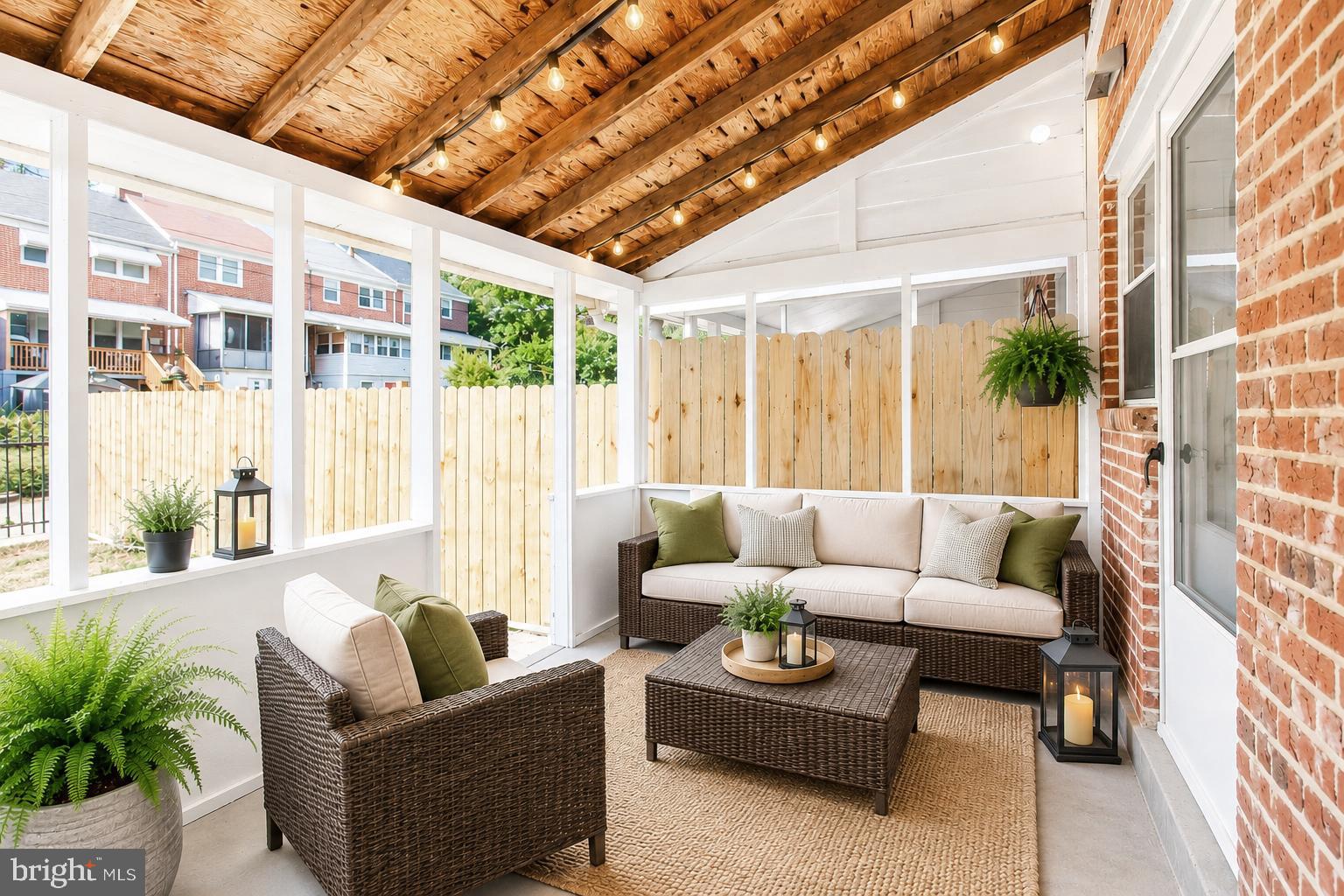 1714 Pin Oak Road Parkville, MD 21234 - Photo 35 of 41 Covered patio -VIRTUALLY STAGED
