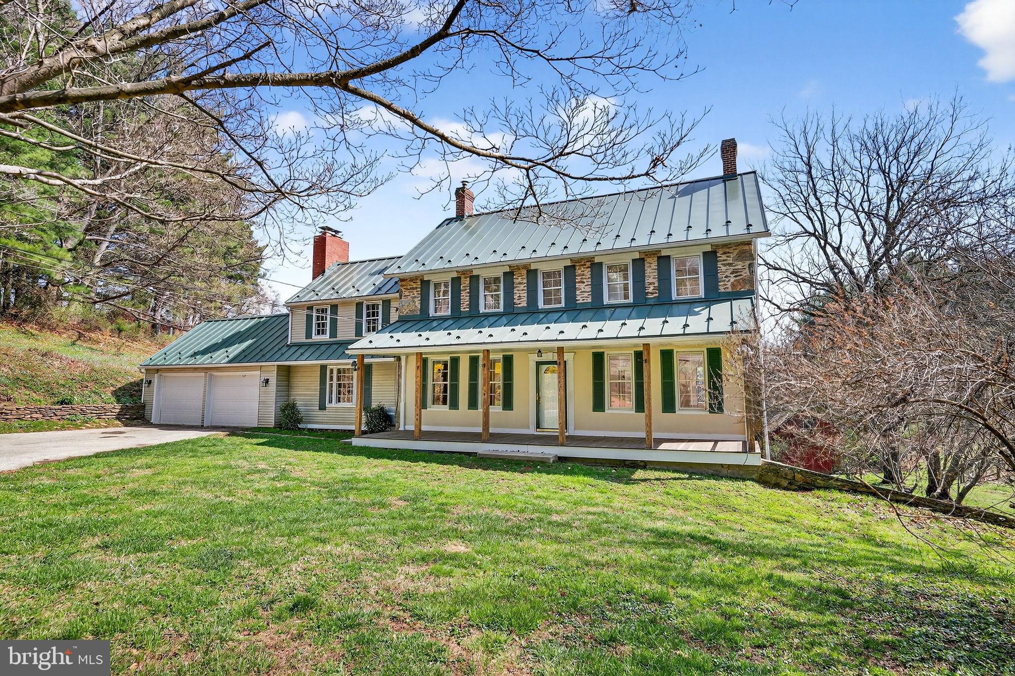 19635 Eagle Mill Road Parkton, MD 21120 - Photo 2 of 86 front view of a house with a yard