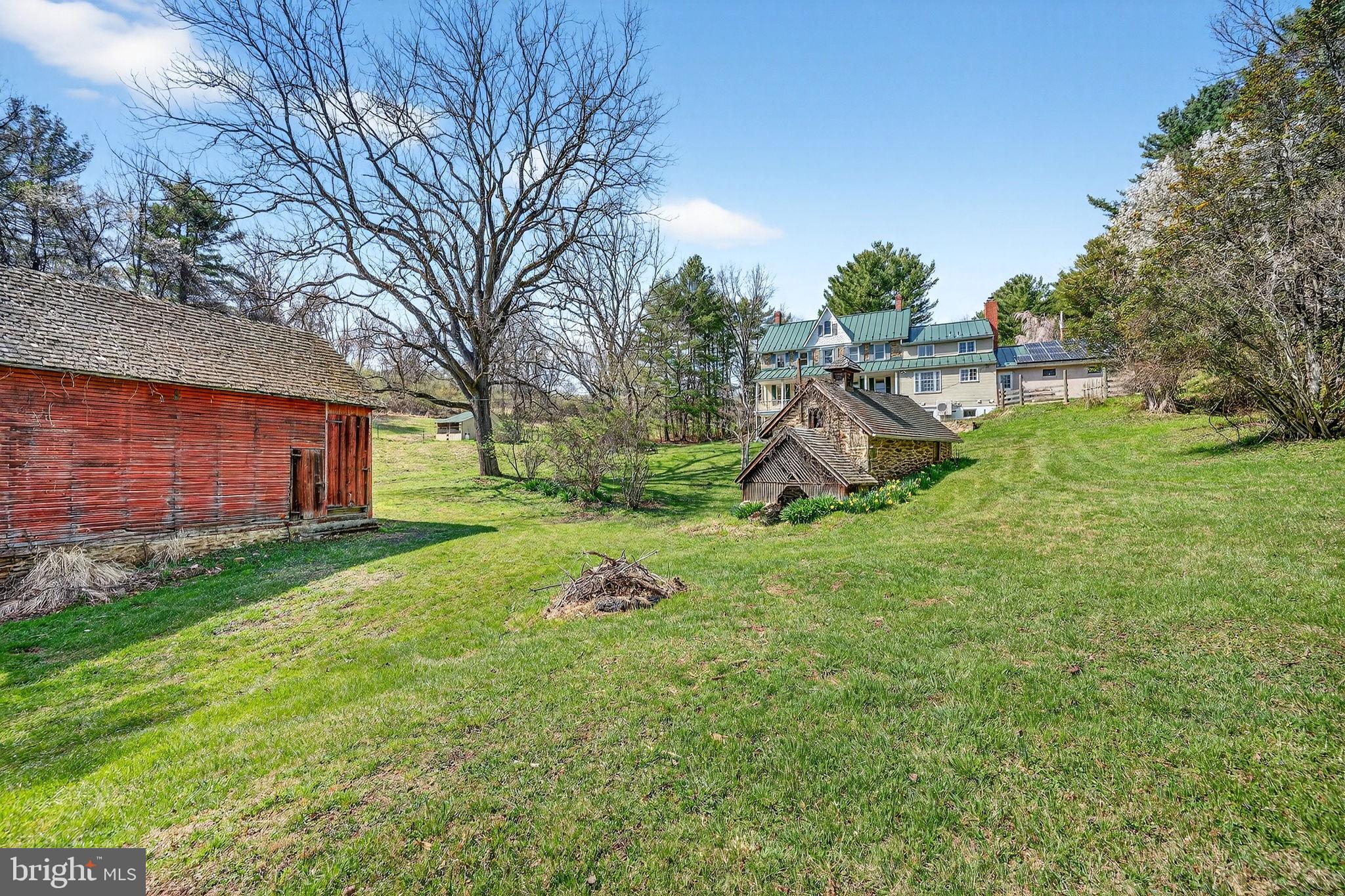 19635 Eagle Mill Road Parkton, MD 21120 - Photo 61 of 86 a view of a backyard with a garden and entertaining space