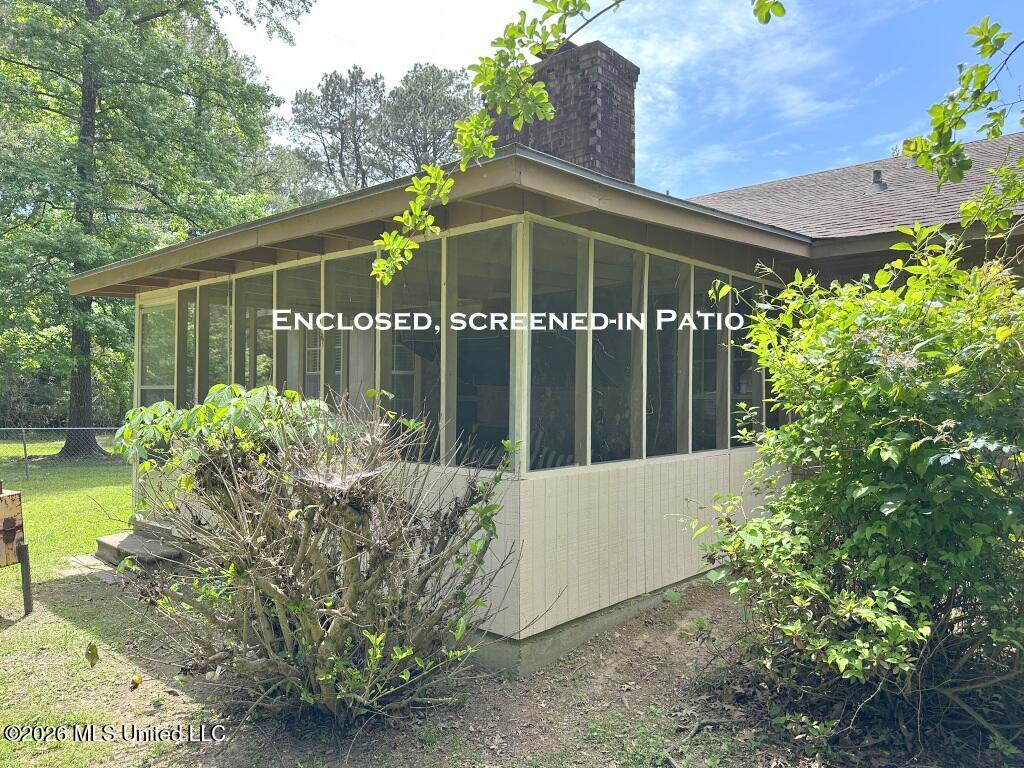 232 Forest Valley Drive Jackson, MS 39212 - Photo 19 of 23 Covered Rear Patio