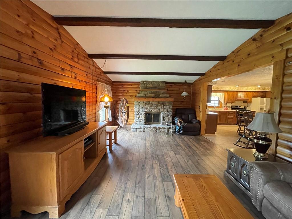 1844-1846 Cherry Tree Road Cherry Tree, PA 15724 - Photo 7 of 26 a view of a living room and a flat screen tv