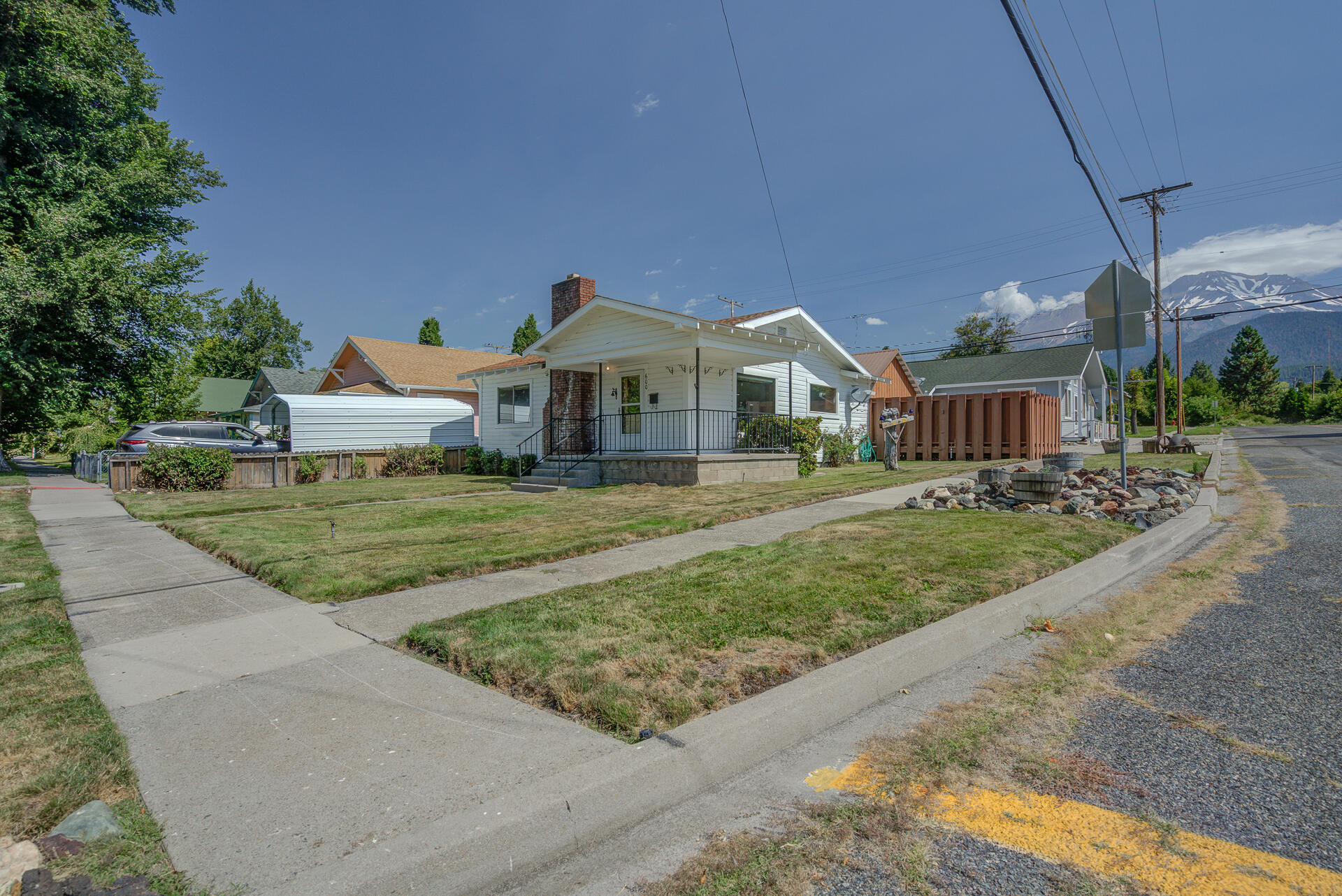 600 Cedar Street Mount Shasta, CA 96067 - Photo 26 of 26 a front view of a house with a yard