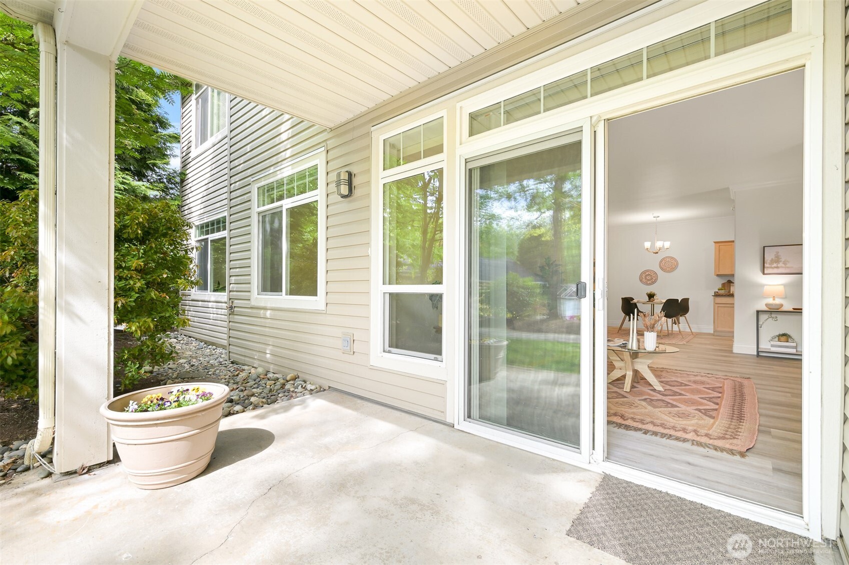 4579 El Dorado Way, Unit 107 Bellingham, WA 98226 - Photo 25 of 40 a outdoor space with of a potted plant and outdoor space