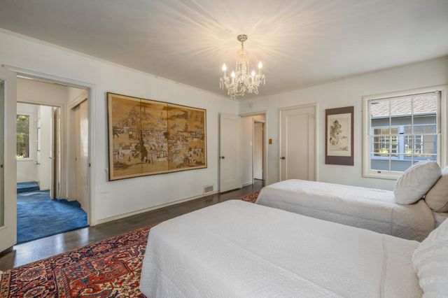 a kitchen with a sink and a refrigerator