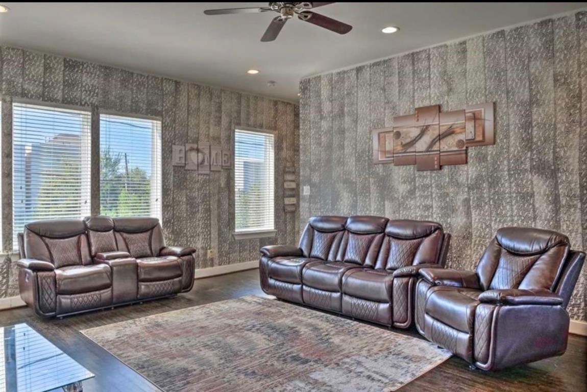 2107 Stuart Street Houston, TX 77004 - Photo 12 of 30 a living room with furniture and a large window