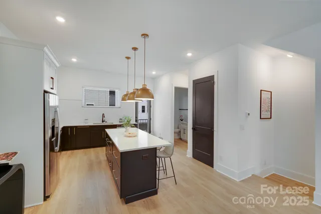 a view interior of the house and wooden floor