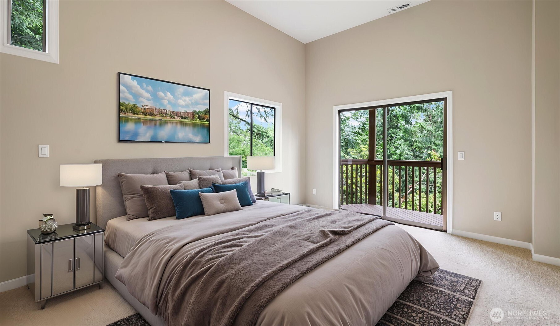 17606 Northeast 27th Street Redmond, WA 98052 - Photo 26 of 32 a bedroom with bed and a window