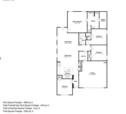 a picture of a floor plan