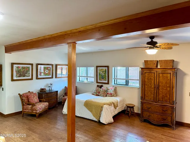a view of livingroom with furniture and window