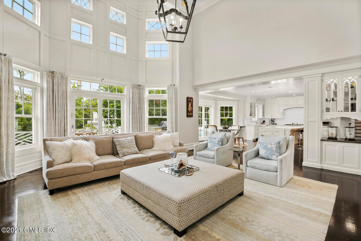 16 Dingletown Road Greenwich, CT 06830 - Photo 4 of 35 a living room with furniture and a large window