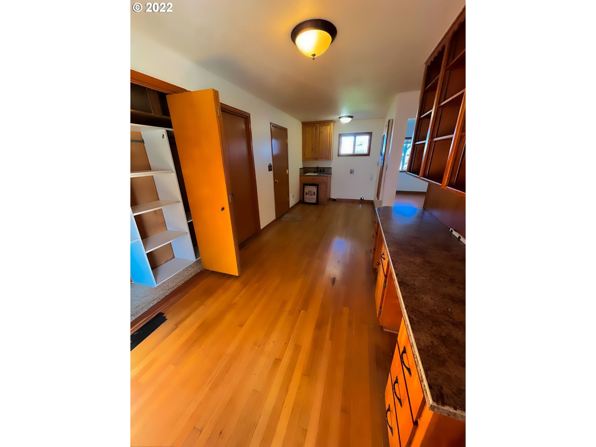 1675 Makinster Road Tillamook, OR 97141 - Photo 18 of 29 a view of an entryway with wooden floor