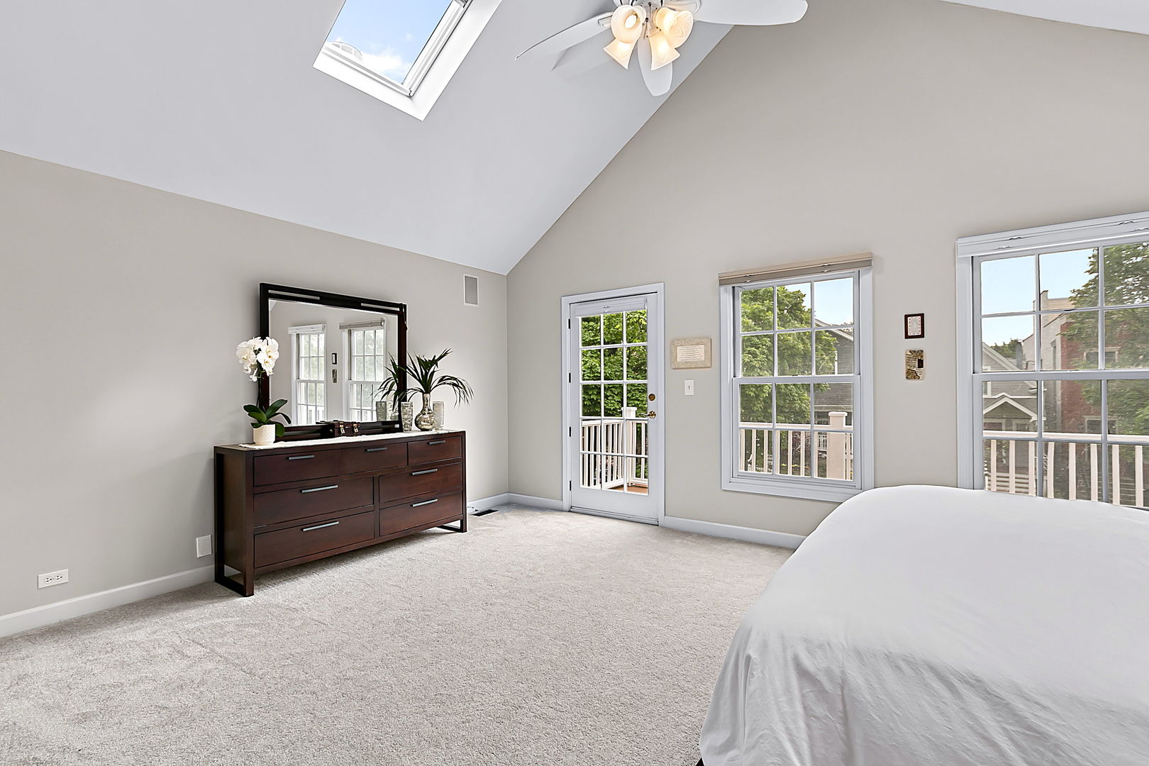 1910 West Barry Avenue Chicago, IL 60657 - Photo 18 of 33 a bed room with a bed and a large window