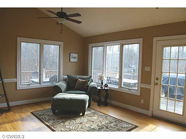 14411 Helmsley Road Midlothian, VA 23113 - Photo 6 of 17 Executive Office/Suite - Office or Living room space with bay window, hardwood floors and three windows!
