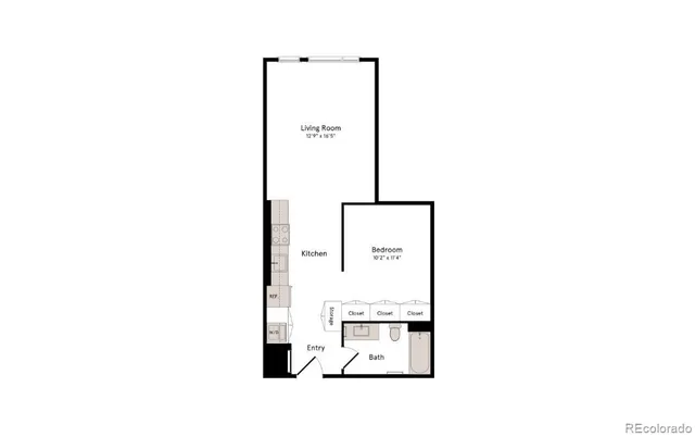 $1,858 | 1521 Hooker Street, Unit 311, Denver, CO 80204