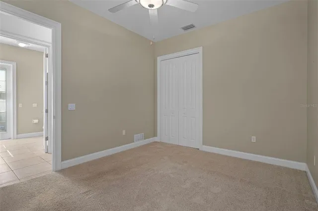 a house with trees in front of it