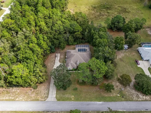 front view of a small yard