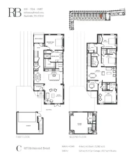 $1,299,900 | 627 Richmond Bend, Nashville, TN 37206
