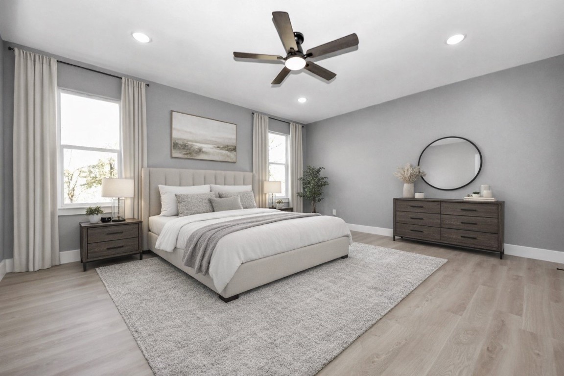 17121 Spindle Oaks Drive Conroe, TX 77385 - Photo 12 of 29 Virtual Staged - Master Bed