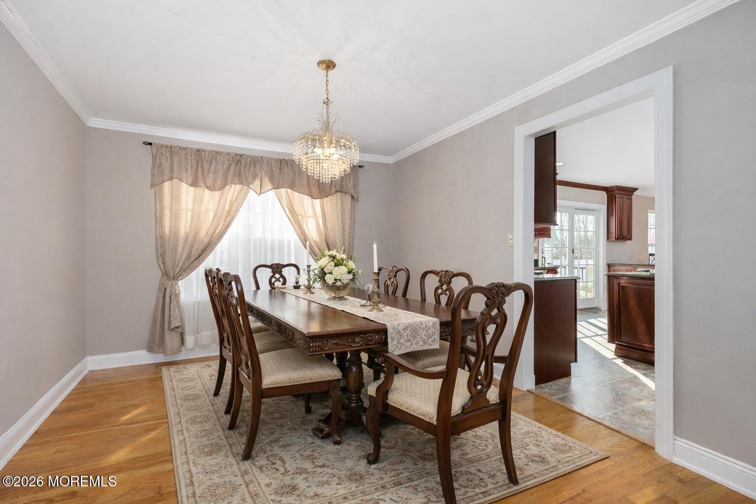 18 Rutgers Drive Howell, NJ 07731 - Photo 11 of 40 Elegant dining room with chandelier