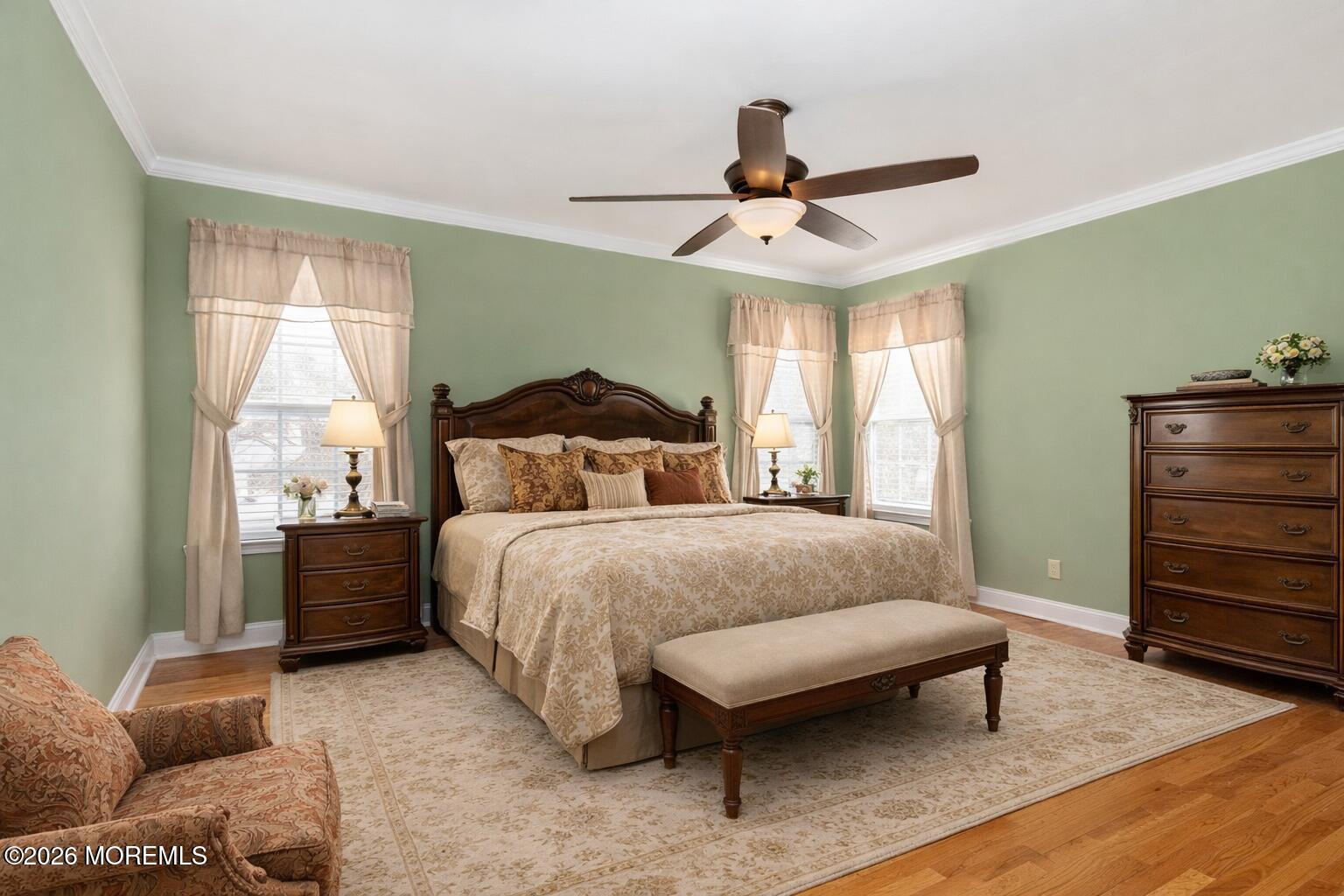 18 Rutgers Drive Howell, NJ 07731 - Photo 19 of 40 Traditional bedroom with warm tones
