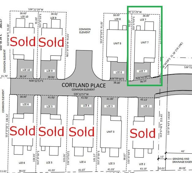 1 Cortland Place, Unit 7 Standish, ME 04084 - Photo 32 of 32 Unit 7 Plat