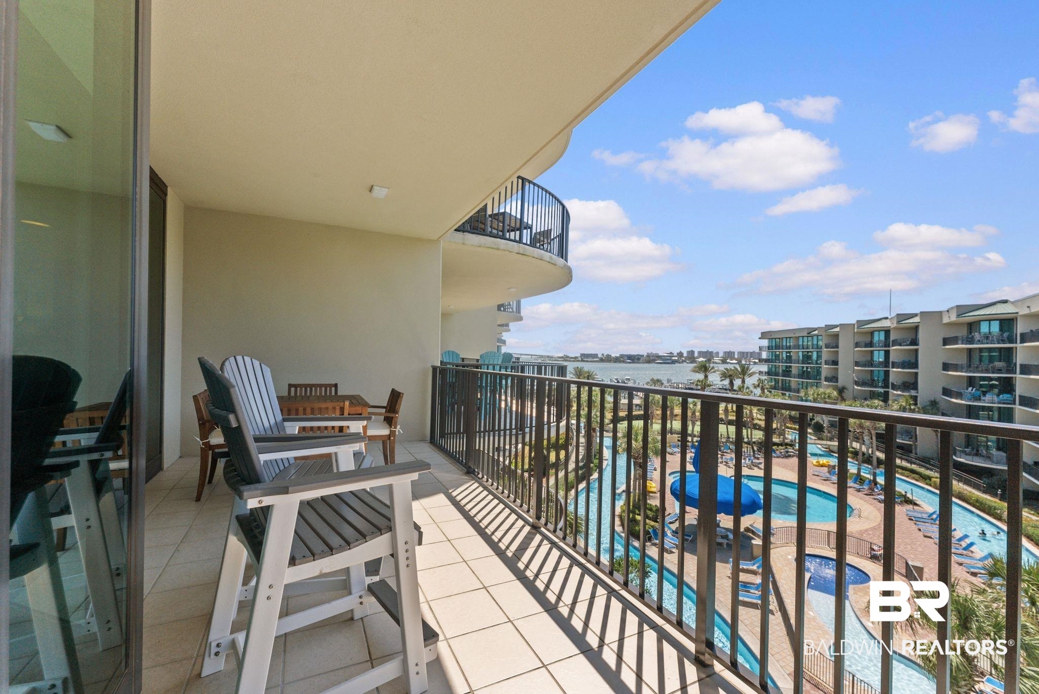 27580 Canal Road, Unit 1427 Orange Beach, AL 36561 - Photo 31 of 38 Balcony featuring view of pool