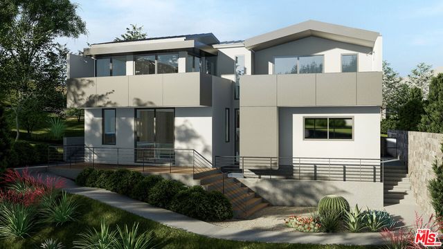 a car parked in front of a house